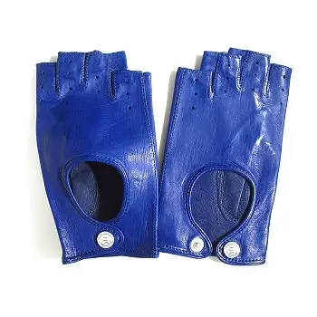 Maison Fabre gants cyclistes Samatha bleu