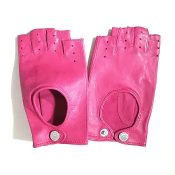 Maison Fabre gants cyclistes Samatha rose